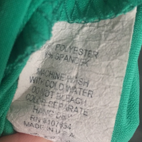 Strapless GREEN summer (or St Patty’s) jewel top! - Picture 5 of 6